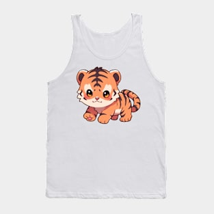 Cute little baby tiger Tank Top